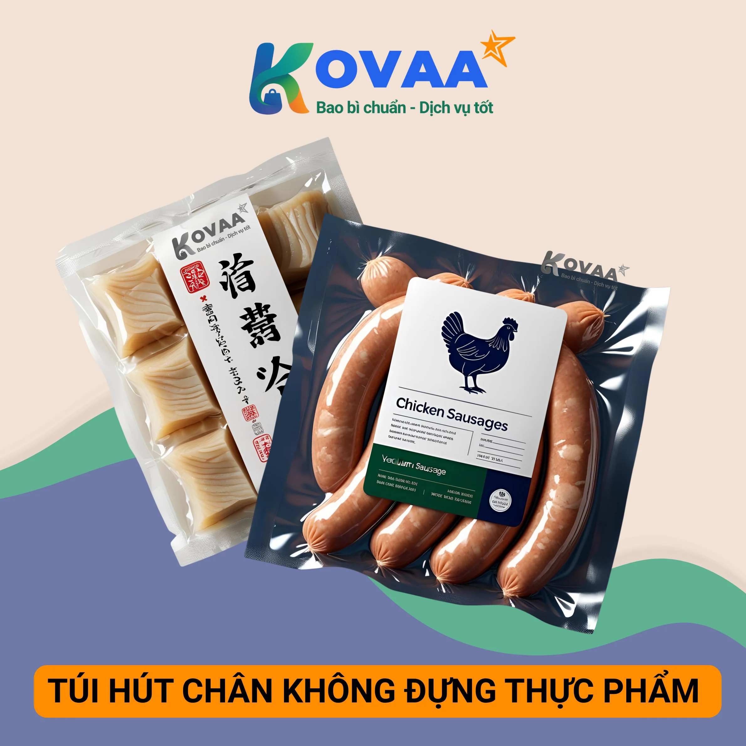 Túi hút chân không đựng thực phẩm