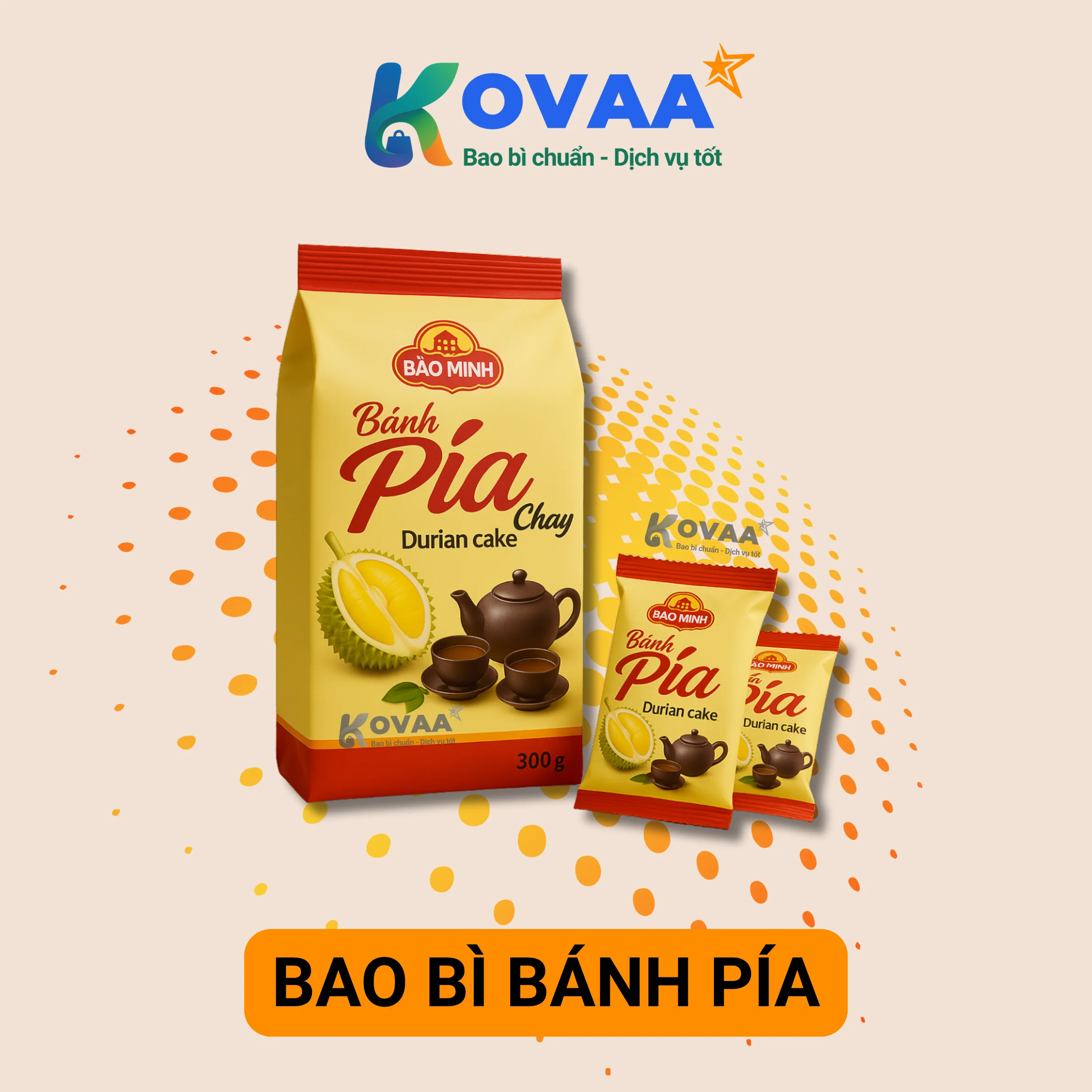 Bao bì bánh pía
