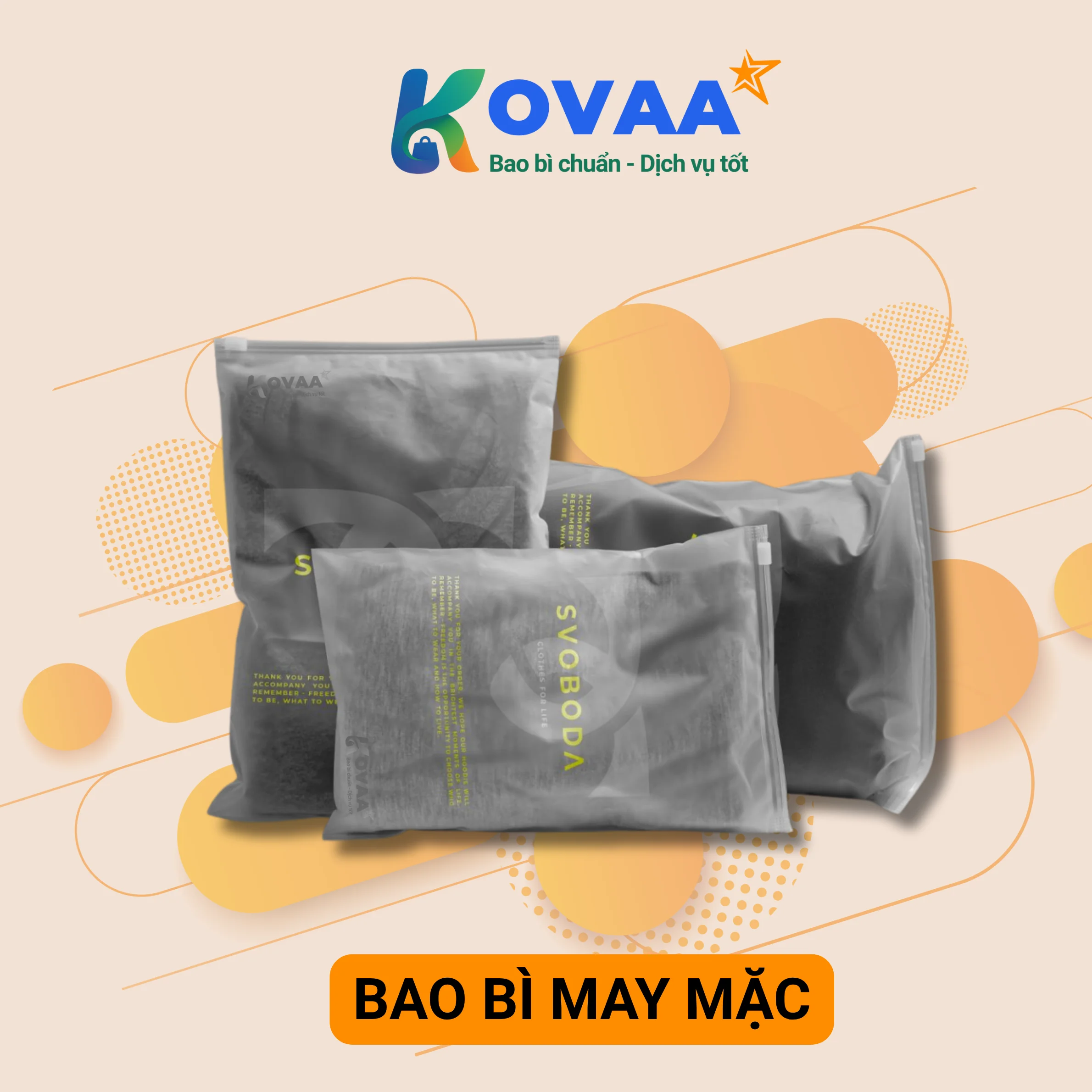 Bao bì may mặc