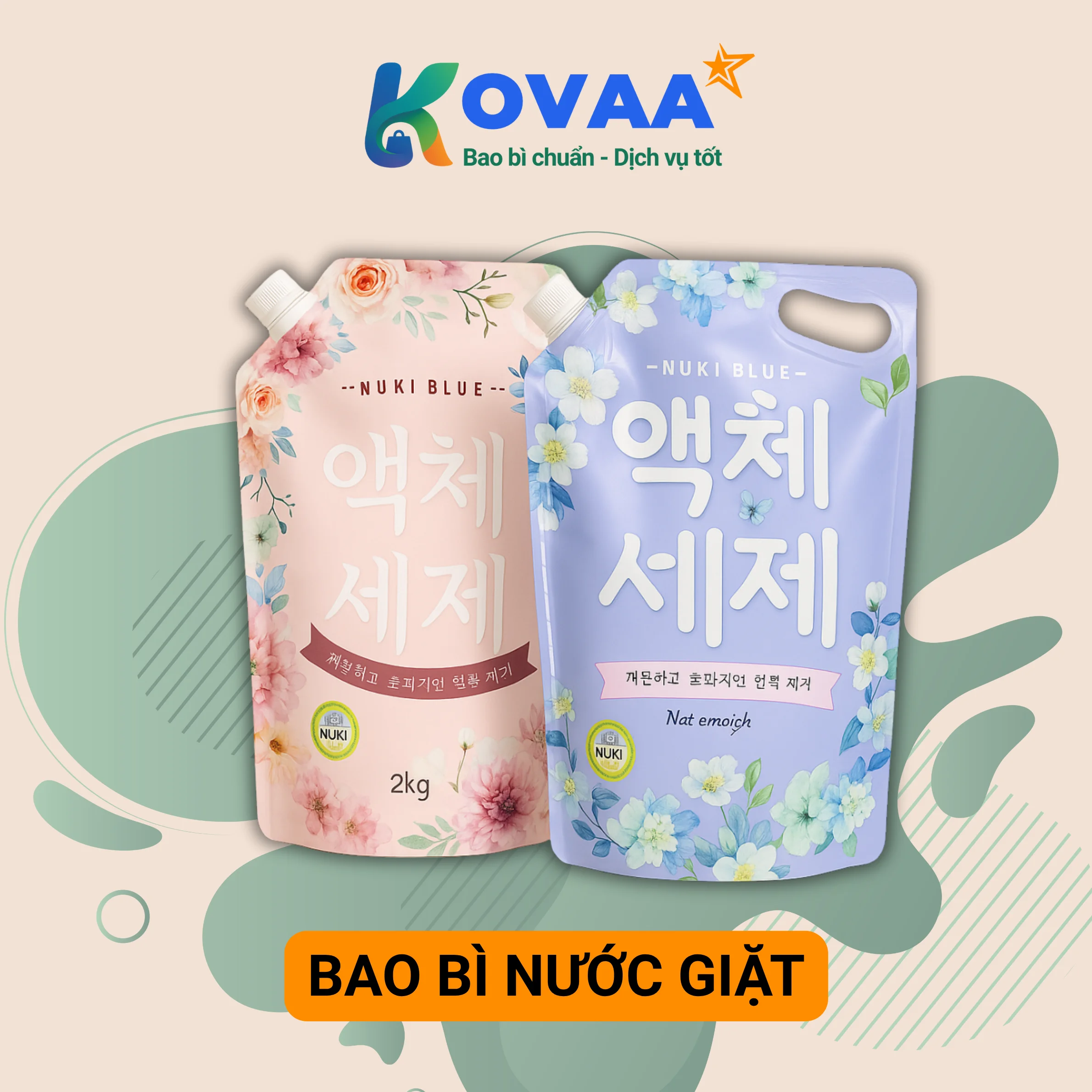 Bao bì nước giặt