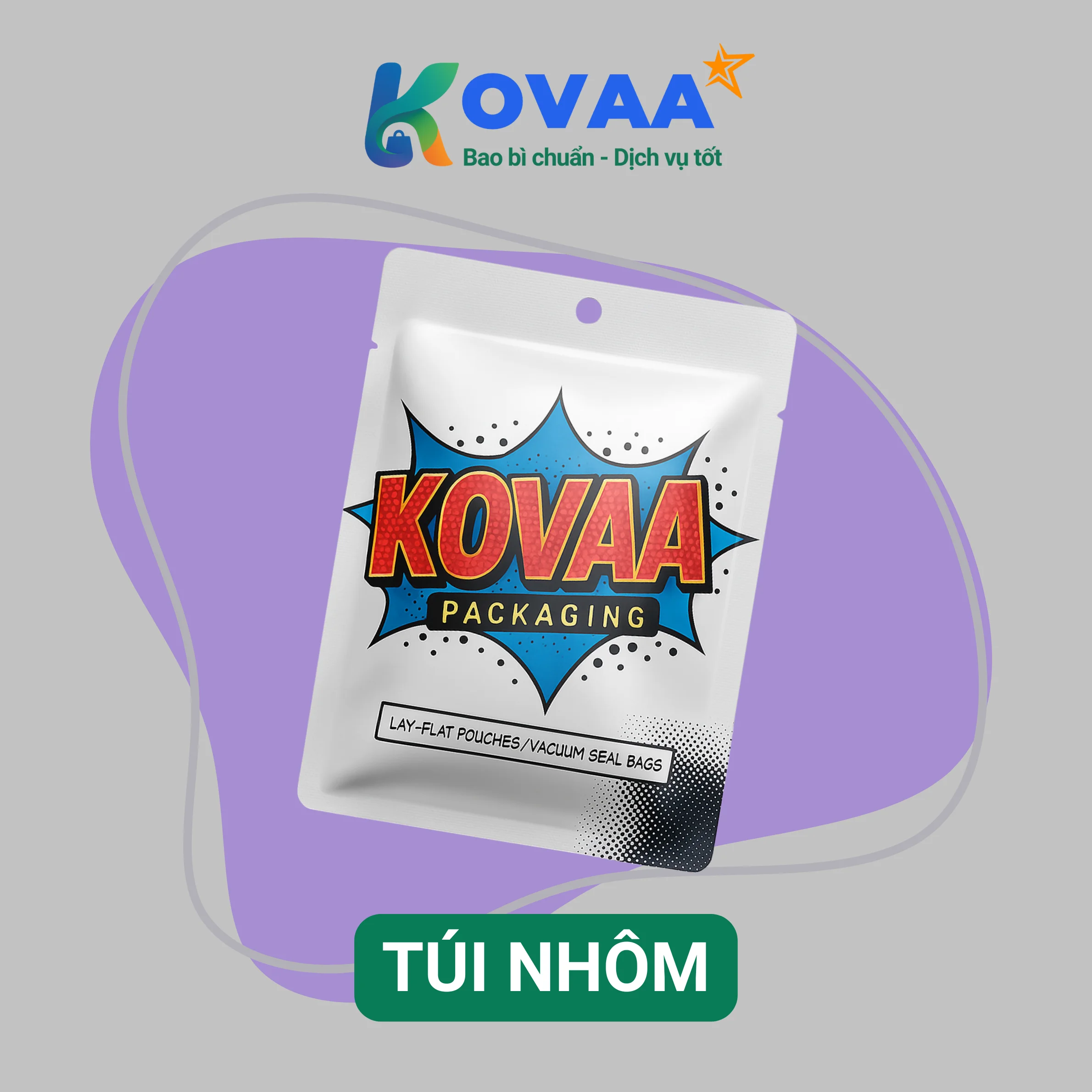 Túi nhôm ba biên
